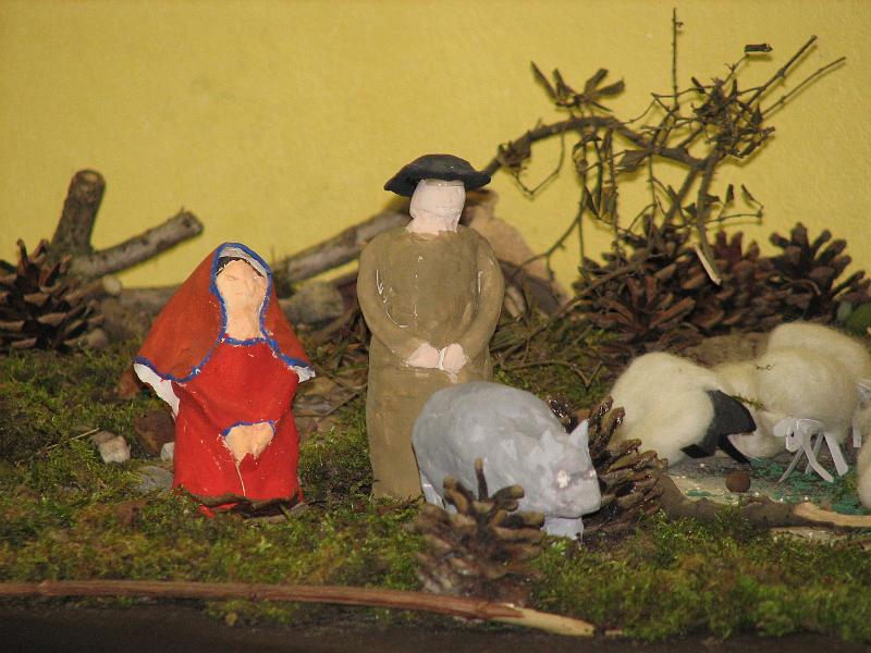 IMG_4666.JPG - Die Weihnachtskrippe der Gutenberg-Schule.