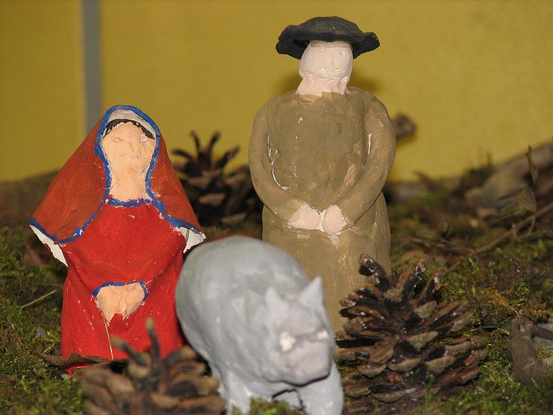 IMG_4672.JPG - Die Weihnachtskrippe der Gutenberg-Schule.