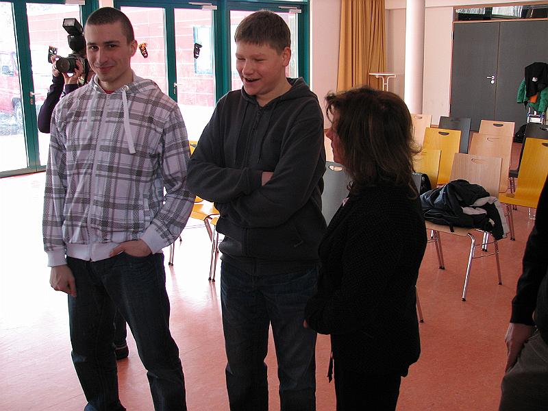 IMG_9396.JPG - Die Präsentation des Films in der Gutenberg-Schule