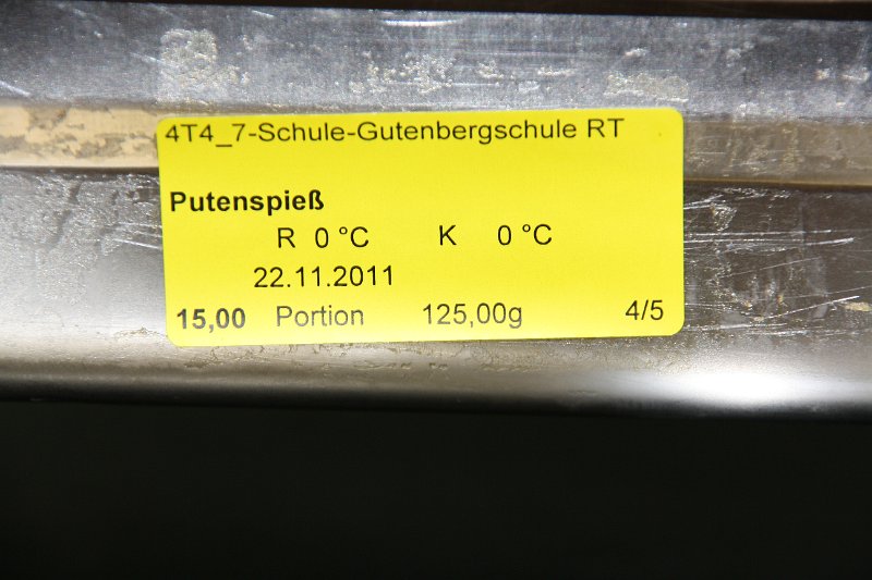 IMG_1793.JPG - Und wie schon 4 Tage zuvor gesehen: Tatsächlich gibt es Putenspieß ...