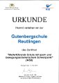 WSB-Zertifizierung